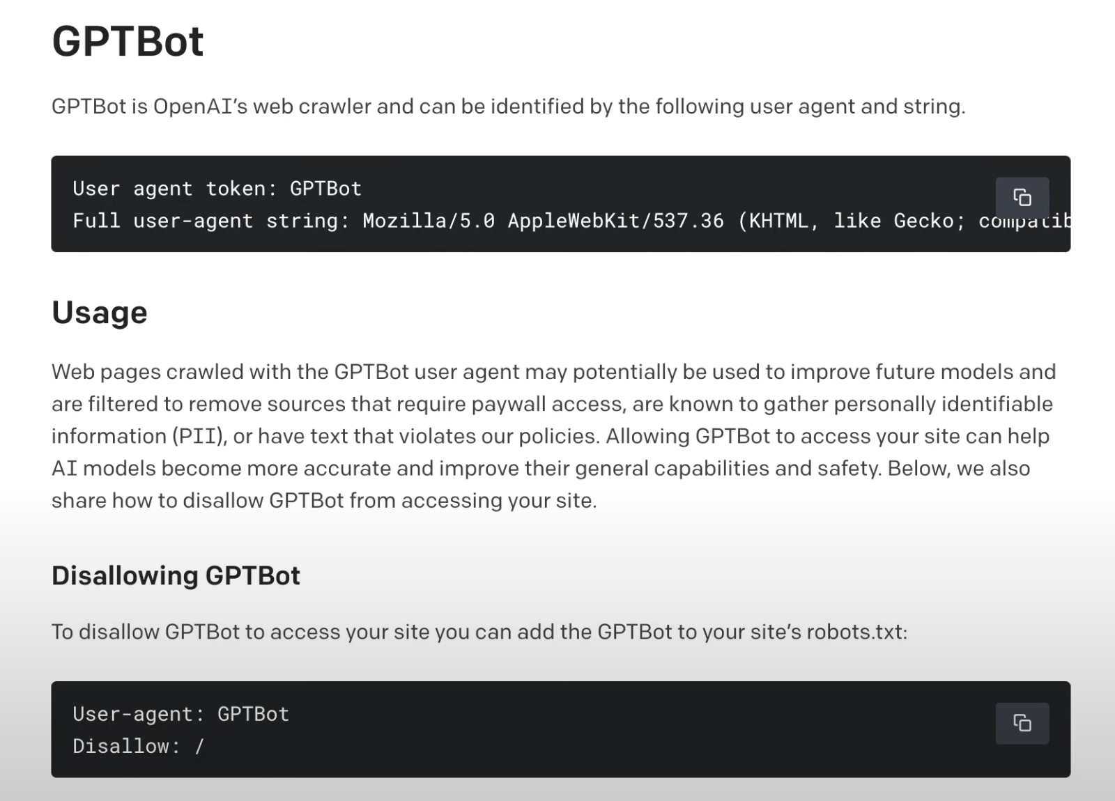Can I Block ChatGPT From Using My Content?