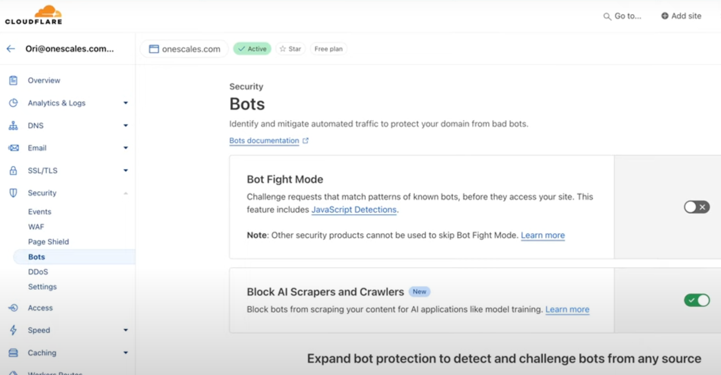 Blocking ChatGPT & AI Bots With Cloudflare