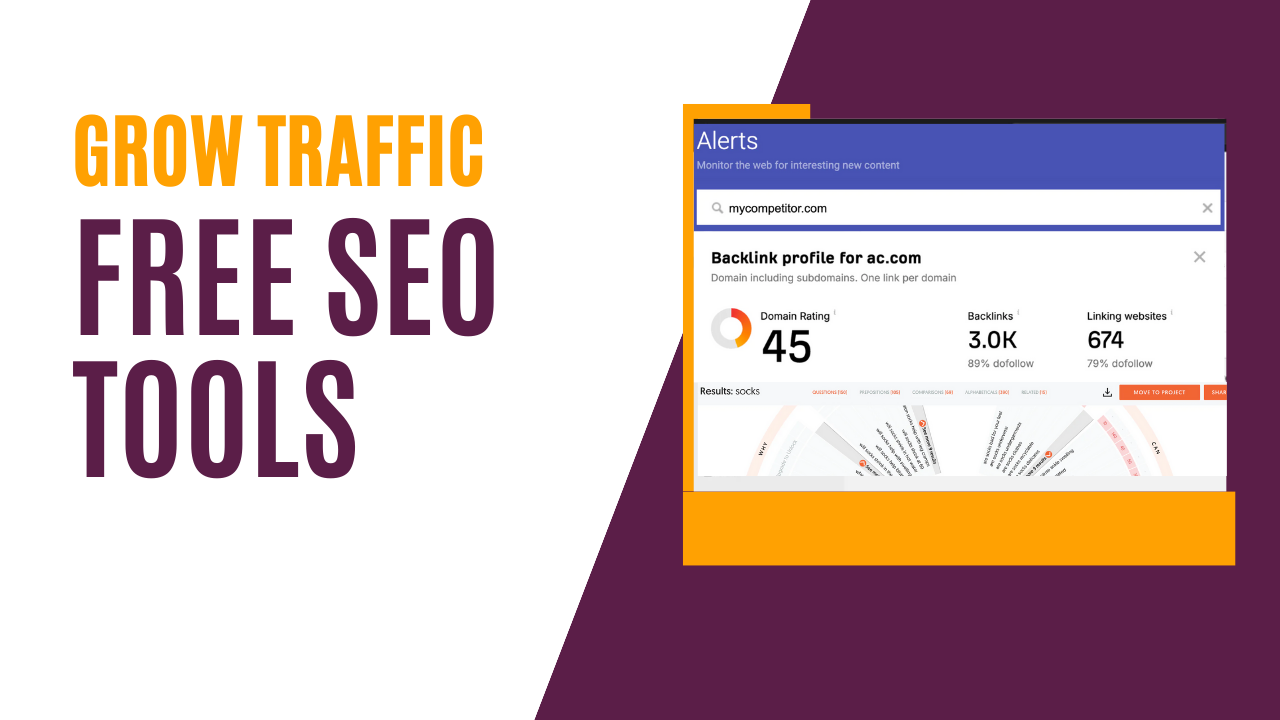 10 Ways to Use Free Tools to Grow Your SEO Traffic