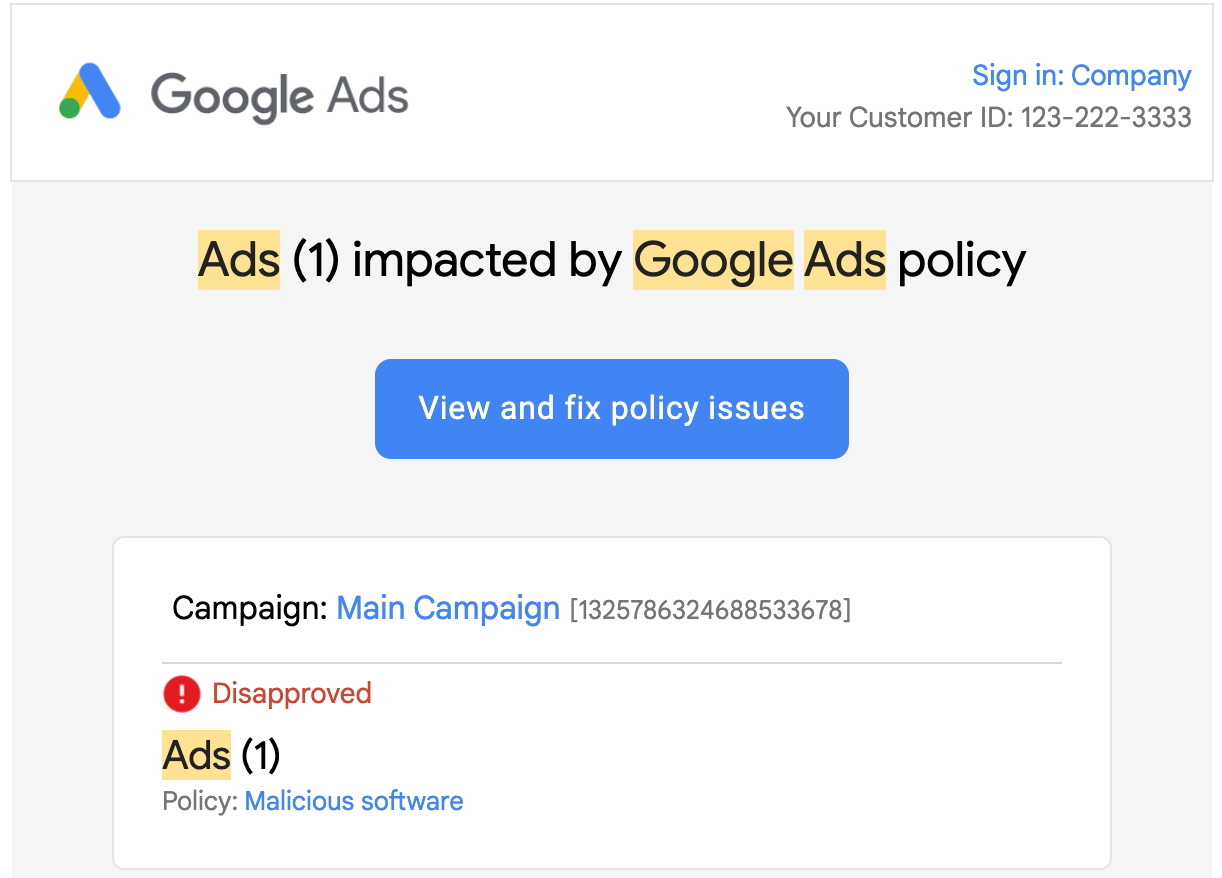 Google Ads Stopped Due to Malware Hack? Here’s the Guide You Need