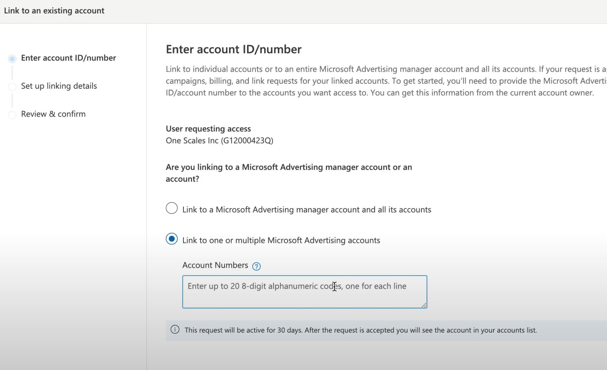 Locate Your Microsoft Ads Account Number For Managing Accounts