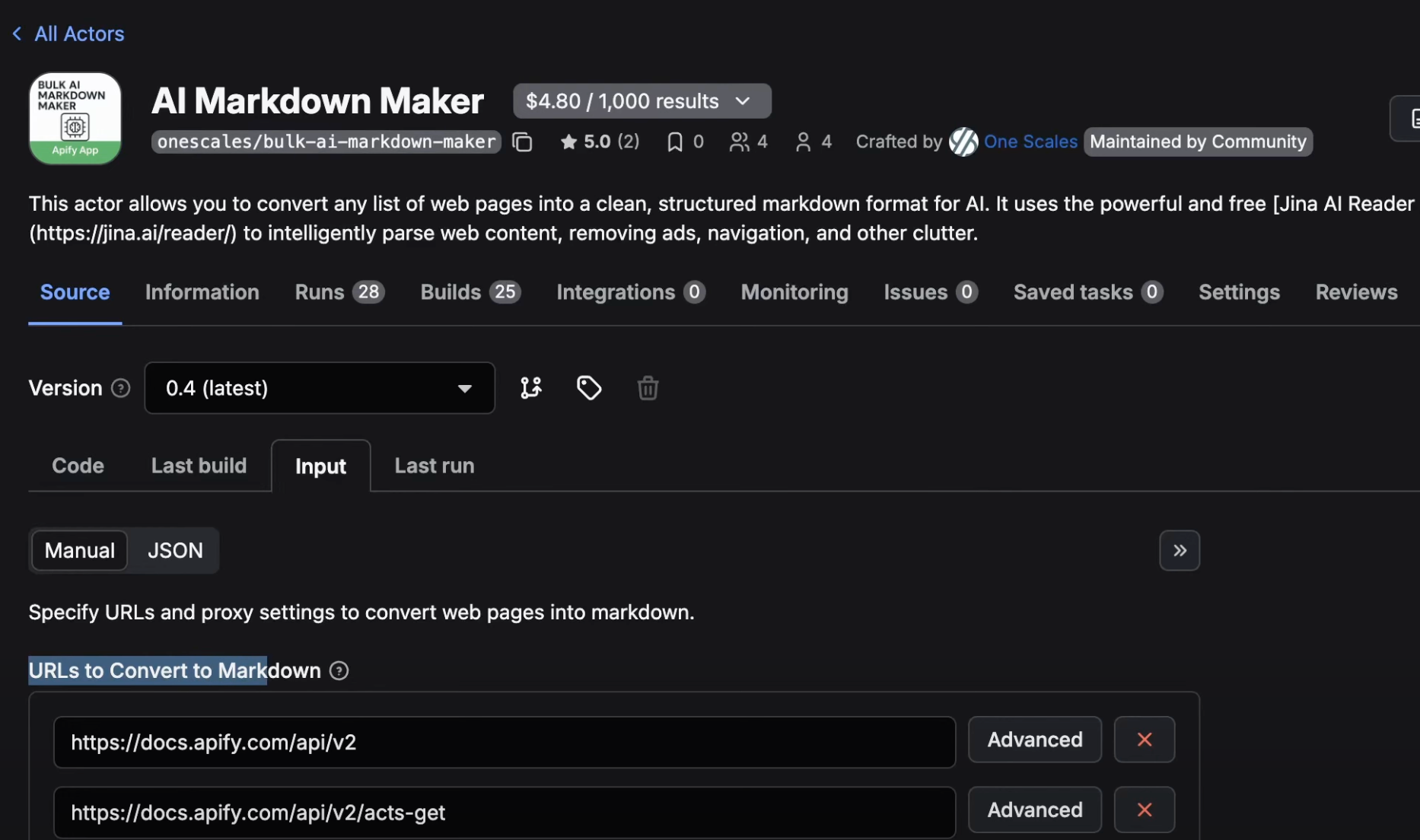 How to Convert Thousands of Websites to Markdown for AI Processing