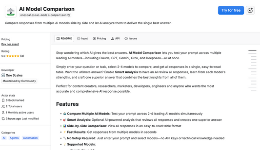 How to Compare Multiple AI Models with One Query