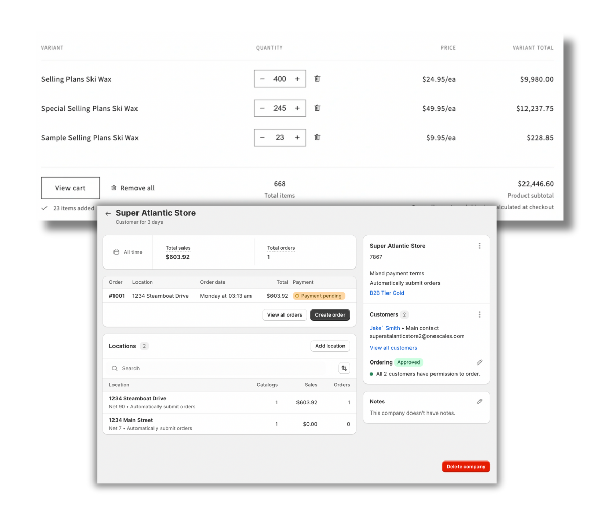 Shopify Wholesale B2B A Comprehensive Guide Plus) One Scales