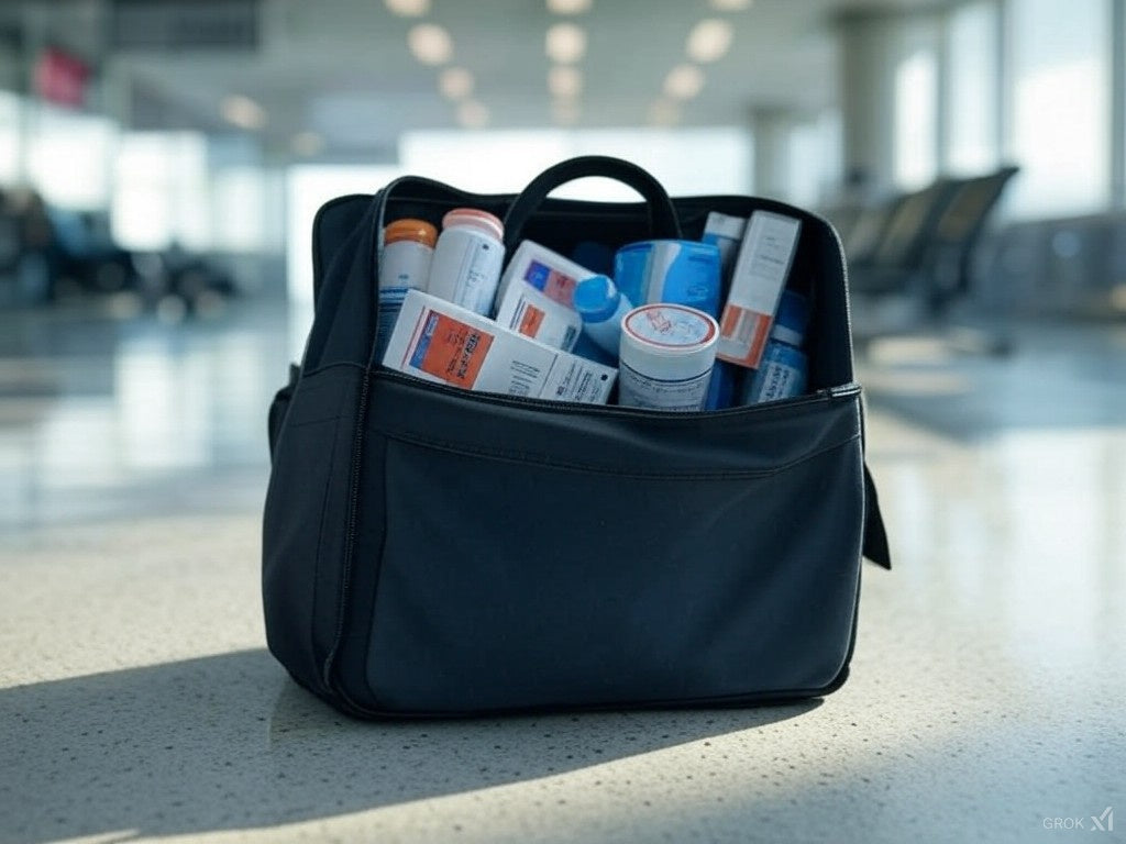 Flying with More Liquid Medicine Than Allowed in a Carry-On Bag